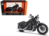 Maisto 2014 Harley Davidson Sportster Iron 883 1/12 Diecast Motorcycle Model By  In Black