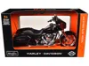 Maisto 2015 Harley-davidson Street Glide Special Black 1/12 Diecast Motorcycle Model By  In Black