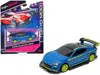 Maisto 2019 Subaru Brz Blue With Black Top And Bright Green Accents "tokyo Mod" " Design" Series 1/64