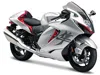 Maisto 2022 Suzuki Hayabusa Silver Metallic 1/12 Diecast Motorcycle Model By