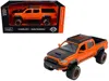 Maisto 2023 Toyota Tacoma Trd Pro Pickup Truck "harley Davidson" Orange And Black With Roof Rack "h-d Custo In Multi