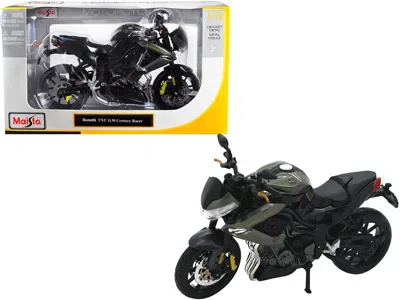 Maisto Benelli Tnt 1130 Century Racer Gray 1/12 Diecast Motorcycle Model By