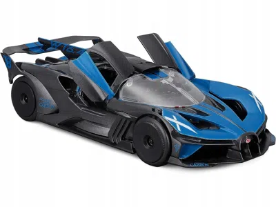 Maisto Bugatti Bolide Blue And Black Metallic "special Edition" Series 1/24 Diecast Model Car By