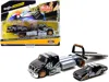 Maisto International Durastar Flatbed Truck #22 And 1988 Ford Mustang Lx #22 Matt Black With Gray Graphics