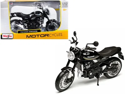 Maisto Kawasaki Z900rs Black 1/12 Diecast Motorcycle Model By