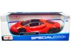 Maisto Lamborghini Centenario Orange With Matt Black Top "special Edition" 1/18 Diecast Model Car By