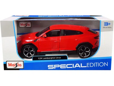 Maisto Lamborghini Urus Red "special Edition" Series 1/24 Diecast Model Car By