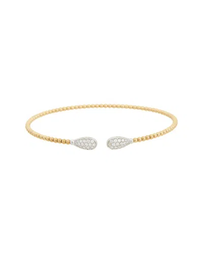 Maitre De Diamant 14k 0.25 Ct. Tw. Diamond Bracelet