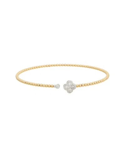 Maitre De Diamant 14k 0.33 Ct. Tw. Diamond Bracelet
