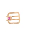 Maitre De Diamant 14k 0.41 Ct. Tw. Diamond & Ruby Ring