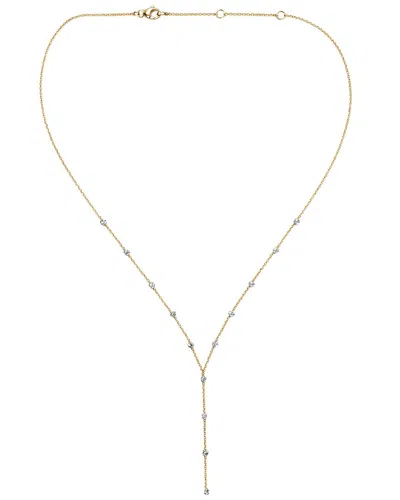 Maitre De Diamant 14k 1.50 Ct. Tw. Lab-grown Diamond Necklace In Multi