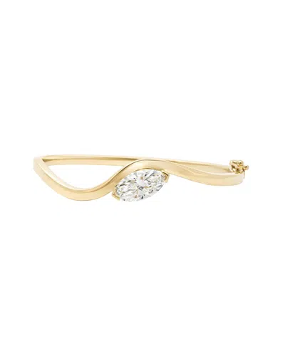 Maitre De Diamant 14k 2.02 Ct. Tw. Lab-grown Diamond Bangle In Gold