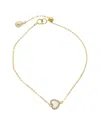Maitre De Diamant 18k 0.02 Ct. Tw. Diamond & Pearl Bracelet