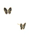MAITRE DE DIAMANT MAITRE DE DIAMANT 18K 0.02 CT. TW. DIAMOND & PEARL EARRINGS