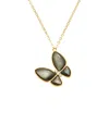Maitre De Diamant 18k 0.02 Ct. Tw. Diamond & Pearl Necklace