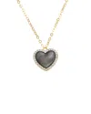 Maitre De Diamant 18k 0.02 Ct. Tw. Diamond & Pearl Necklace
