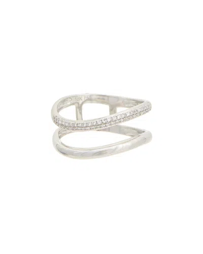 Maitre De Diamant 18k 0.17 Ct. Tw. Diamond Ring
