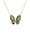 MAITRE DE DIAMANT MAITRE DE DIAMANT 18K 0.20 CT. TW. DIAMOND & PEARL NECKLACE