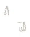 Maitre De Diamant 18k 0.31 Ct. Tw. Diamond Earrings