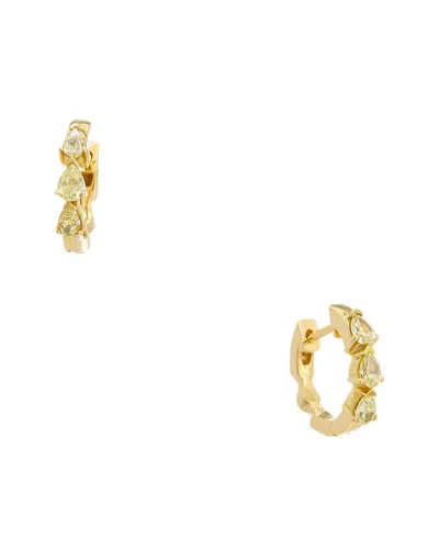 MAITRE DE DIAMANT MAITRE DE DIAMANT 18K 0.57 CT. TW. DIAMOND EARRINGS