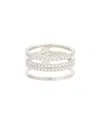 Maitre De Diamant 18k 0.57 Ct. Tw. Diamond Ring