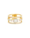 Maitre De Diamant 18k 0.93 Ct. Tw. Diamond Ring