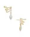MAITRE DE DIAMANT MAITRE DE DIAMANT 18K 1.18 CT. TW. DIAMOND EARRINGS