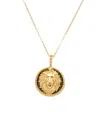 Maitre De Diamant 18k 2.02 Ct. Tw. Diamond & Black Agate Necklace In Gold