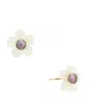 Maitre De Diamant 18k 3-4mm Pearl Earring