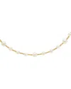 Maitre De Diamant 18k 4.5-6.5mm Pearl Necklace