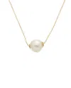 Maitre De Diamant 18k 9mm Pearl Necklace In Gold