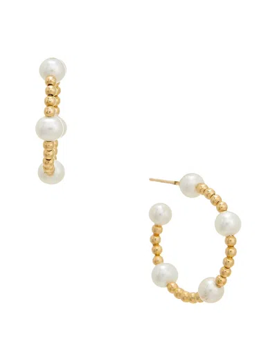 Maitre De Diamant 18k Pearl Earrings