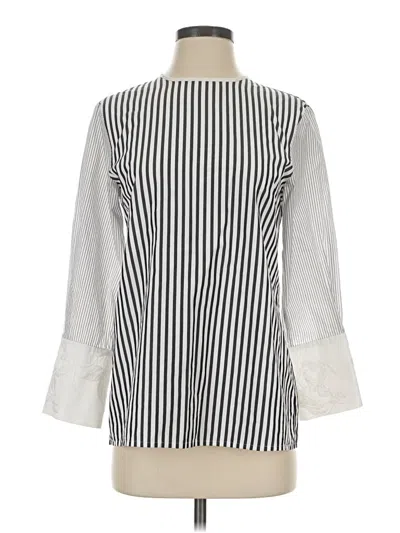 Pre-owned Maiyet 3/4 Sleeve Blouse In Ivory
