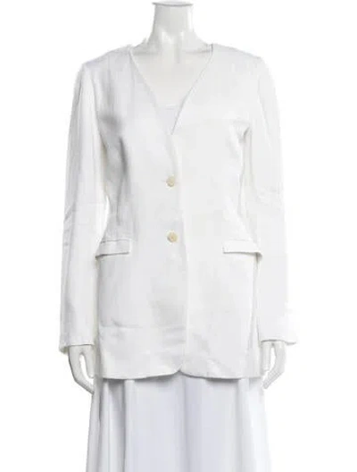 Pre-owned Maiyet Blazer In White