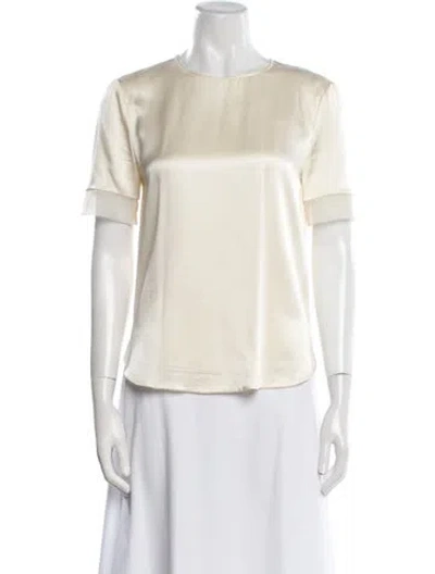 Pre-owned Maiyet Crew Neck Short Sleeve T-shirt In Neutral