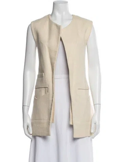 Pre-owned Maiyet Hemp Vest In Neutrals