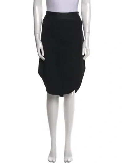 Pre-owned Maiyet Knee-length Skirt In Black