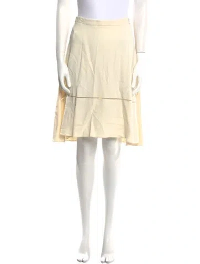 Pre-owned Maiyet Knee-length Skirt In Neutral