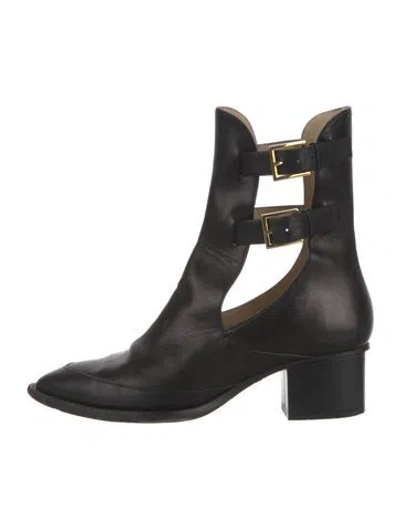 Pre-owned Maiyet Leather Boots In Black