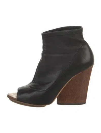 Pre-owned Maiyet Leather Boots In Black