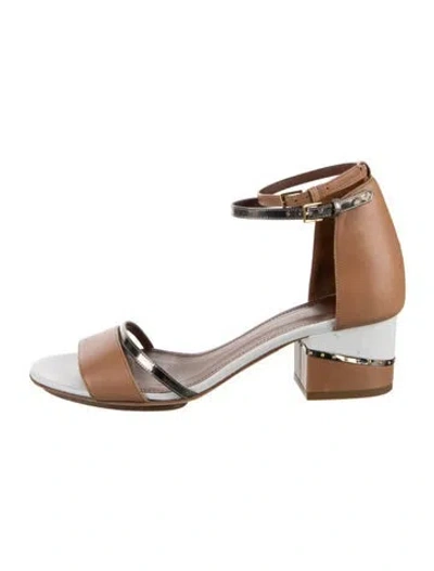 Pre-owned Maiyet Leather Sandals In Neutrals