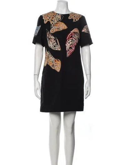 Pre-owned Maiyet Silk Mini Dress In Black