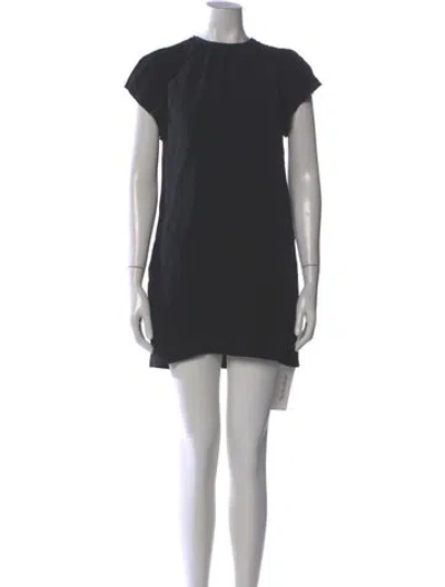 Pre-owned Maiyet Silk Mini Dress In Gray