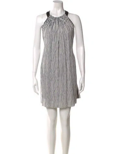 Pre-owned Maiyet Silk Mini Dress In White