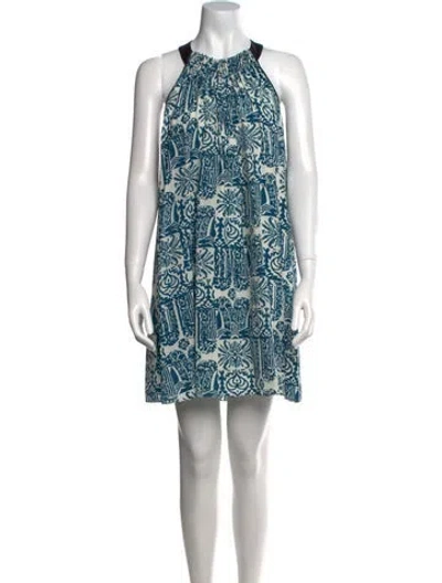Pre-owned Maiyet Silk Mini Dress In White