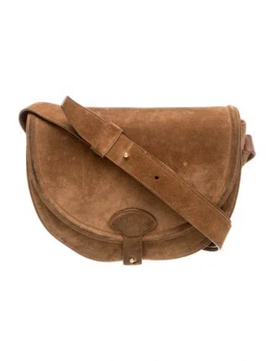 Pre-owned Maiyet Suede Shoulder Bag In Brown