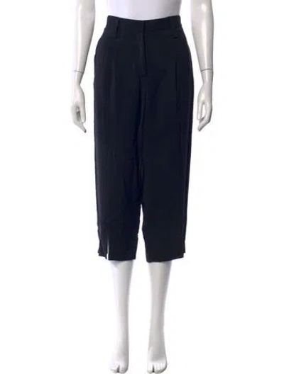 Pre-owned Maiyet Wide Leg Pants In Black