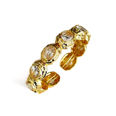 Majalis Jewelry Women's Gloria Gold Zirkon Bracelet
