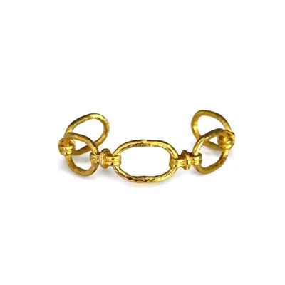 Majalis Jewelry Women's Sandy Gold Plated Bracelet