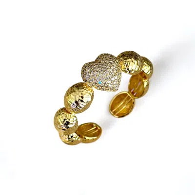 Majalis Jewelry Women's Sienna Gold Zircon Bracelet